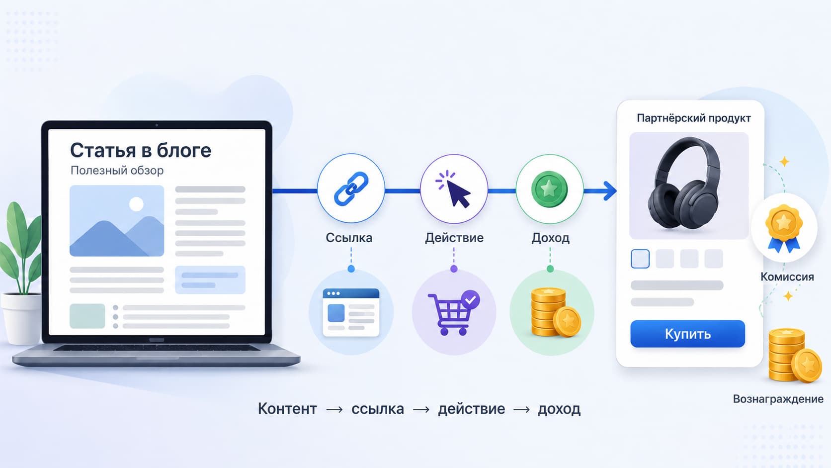 Схема партнерки